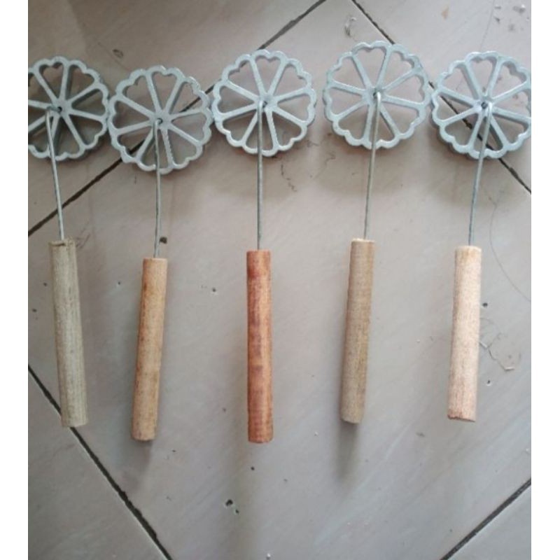 cetakan jumbo kue kembang goyang [TERMURAH] Cetakan Kue Kembang Goyang Tebal Panjang 30 cm