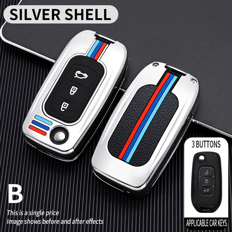 Casing Kunci Remote Mobil 3 Tombol Untuk lada vesta granta renault megane clio captur kangoo