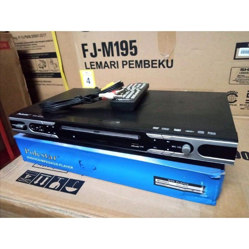 [SUSE] DVD PLAYER POLESTAR 2017 U 2017U CD VCD MP3 MP4 MPEG4 LAGU MUSIK FILM VIDEO MOVIE