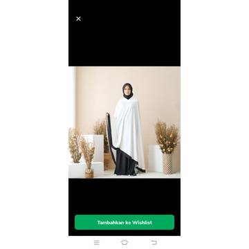 mukena Zianisa new salwa Mocca black