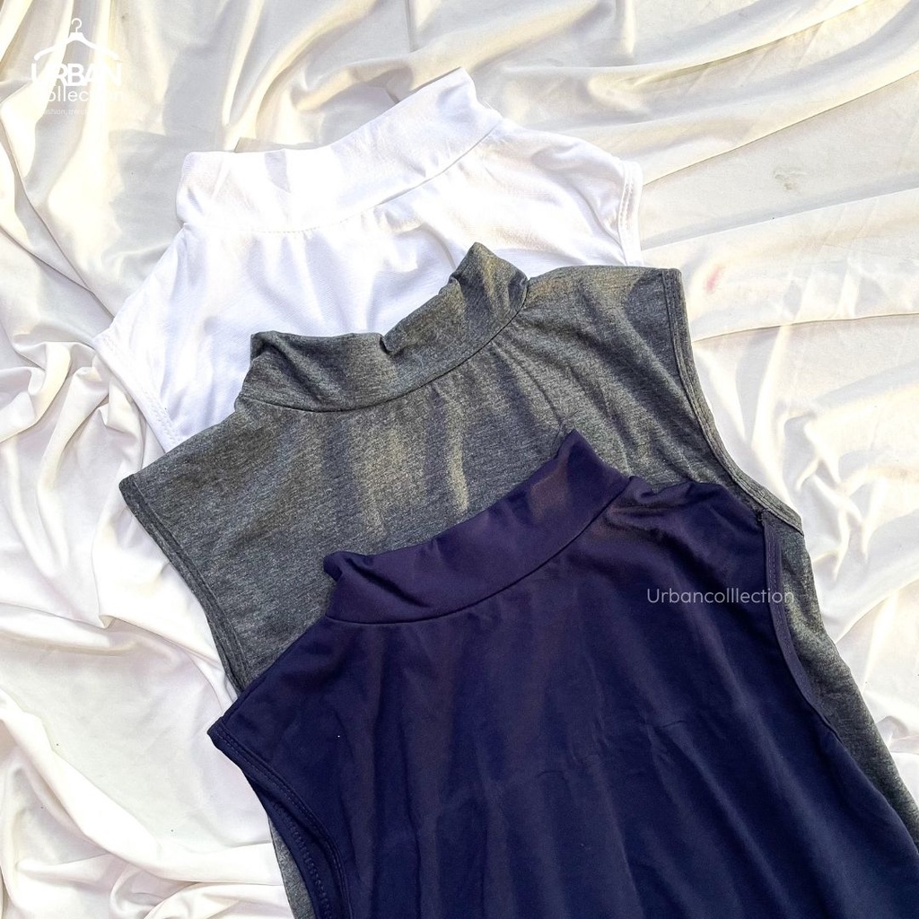 INNER DRESS PANJANG BAHAN SPANDEX RAYON PREMIUM/INNER  DRESS TANPA LENGAN /INNER GAMIS WANITA/INNER DRESS POLOS PANJANG