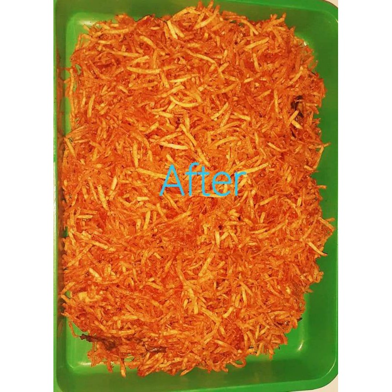 

kentang Krispy(pedas manis)