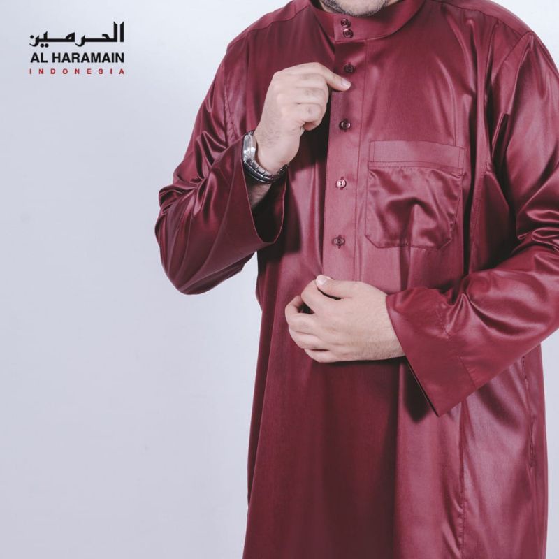 jubah alharamain viet original impor gamis Saudi gamis pria jubah Arab