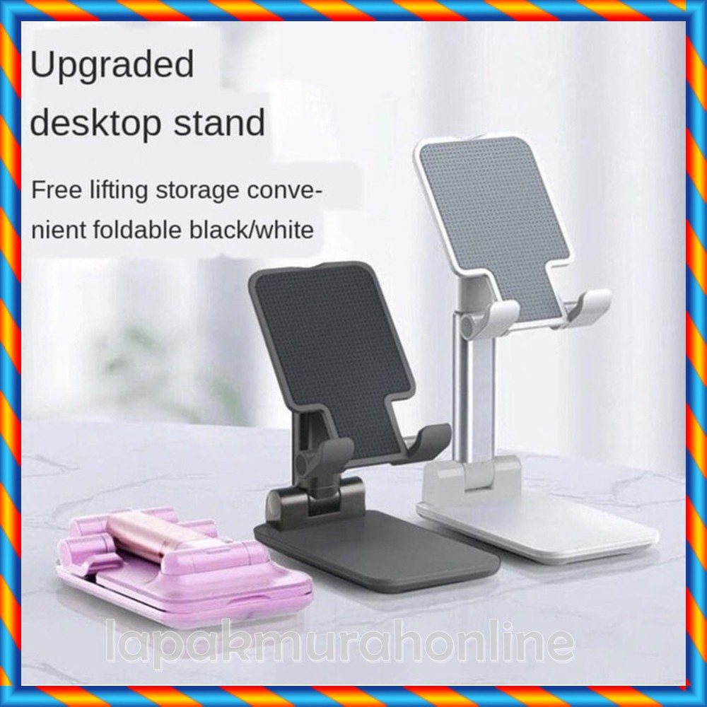 Folding Dekstop Phone Stand HD-23 / Phone Holder Stand HP Handphone