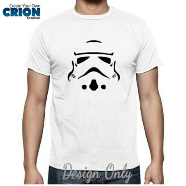 Kaos Star Wars - Storm Trooper Face Logo by Crion