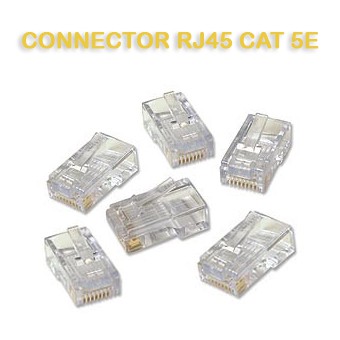 Connector RJ45 Cat 5e Jack PIN LAN Konektor RJ 45 RJ-45