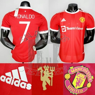 Jersey MUTD Mancester United New Home Player 2021-2022