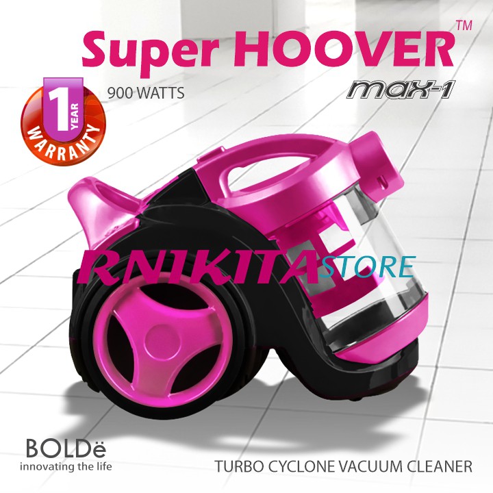 BOLDe MAX ONE - Super Hoover Cyclone Vacuum Cleaner 2 in 1