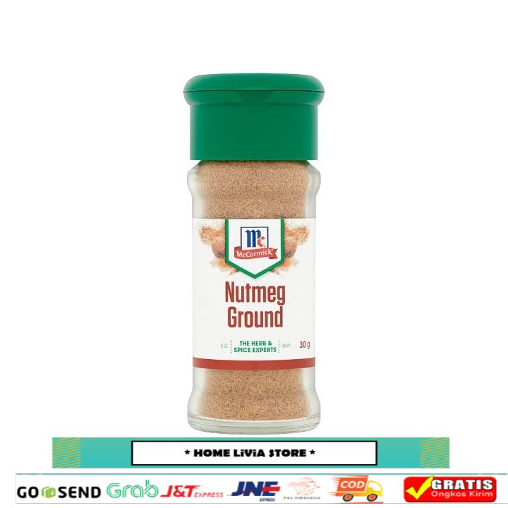 

McCormick's Nutmegg Ground 30 G - GIFT