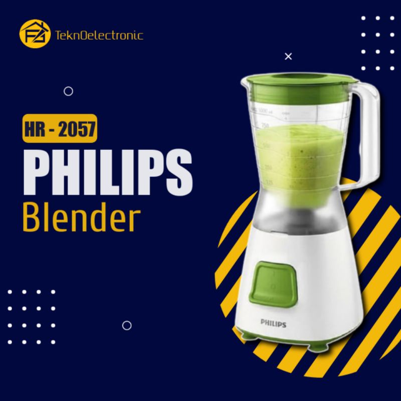 BLENDER PLASTIK PHILIPS PHILLIPS 1,5 LITER HR-2057 TERBARU MURAH