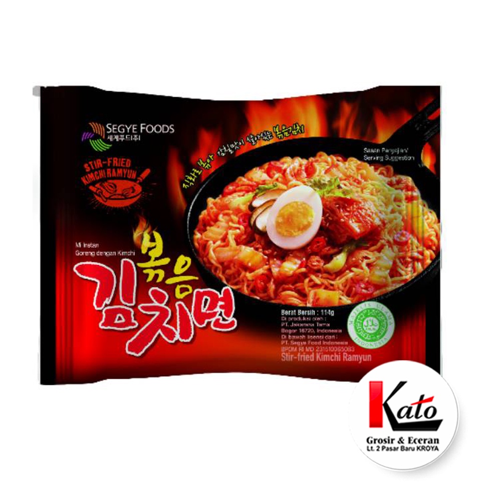 

Segye Food Mie Korean Stir Fried Kimchi [114gr] / Mie Korea