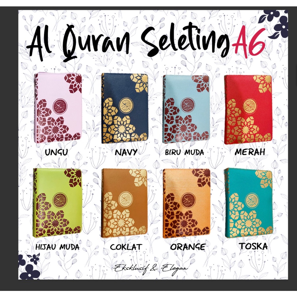 Promo Al Quran Saku Mubarak/Al Quran Saku Resleting Terjemahan
