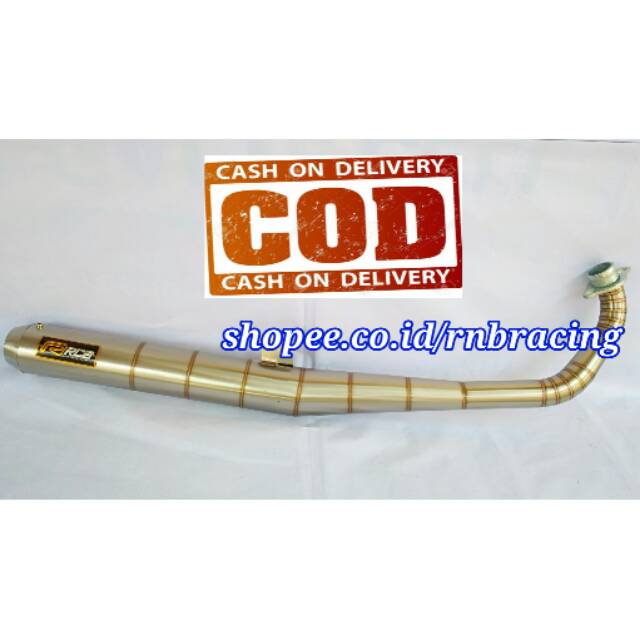 Knalpot RX KING Standar Racing RCB Stainless