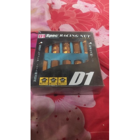 baut / mur roda velg variasi mobil racing nut D1 SPEC set