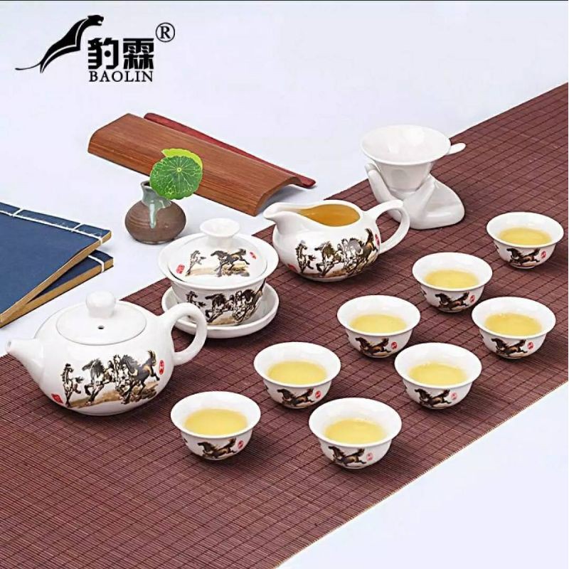 paket komplit teaset teatray chinese tea perlengkapan minum teh