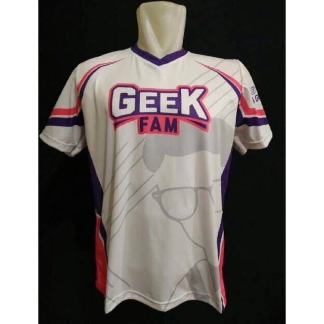 BAJU KAOS  JERSEY GAMING GEEK FAM ESPORT ANAK  JUMBO CUSTOM 