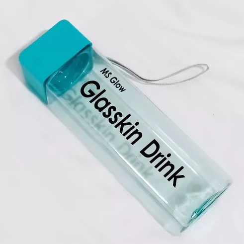 Botol Minum MS Glow Glasskin Drink / Tumbler GlaskinDrink Murah Original Terbaru