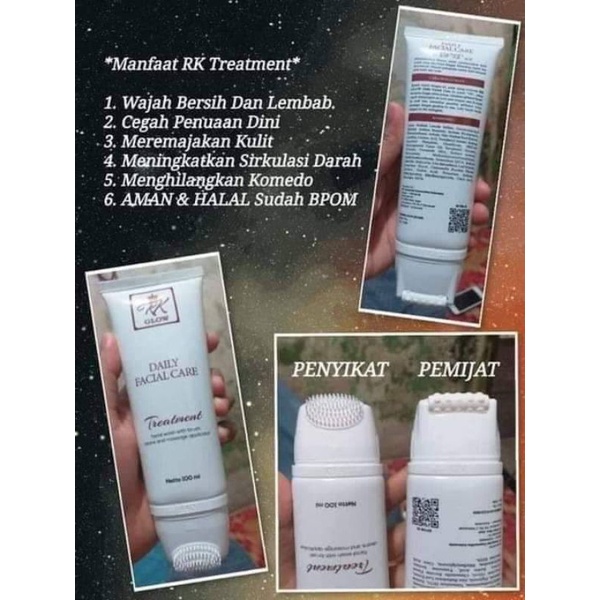 [ASLI] facial treatment/facial wash/rk glow