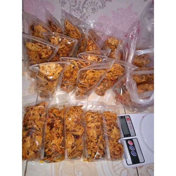 

Basreng Pedas daun jeruk
