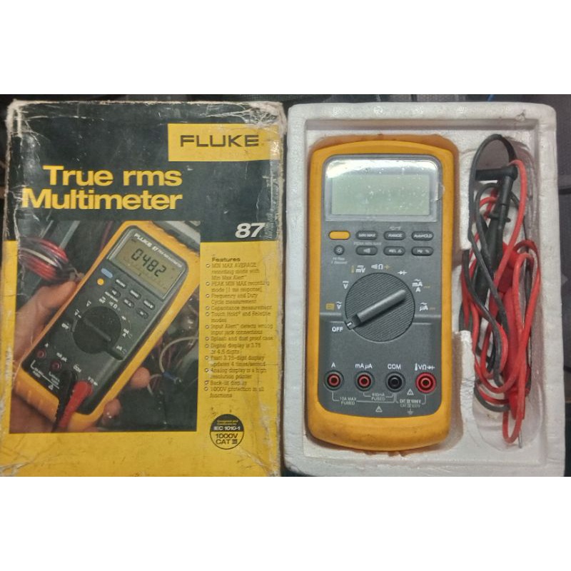 [SECOND] [ASLI] FLUKE True RMS Multimeter Bekas