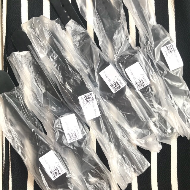 Jam tangan look / BLACK FULL-2