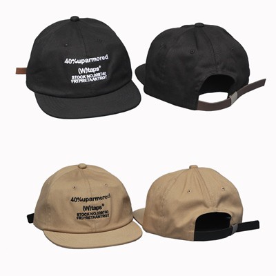 Topi Baseball / Topi Snapback  WTAPS 40uparmored cream & black