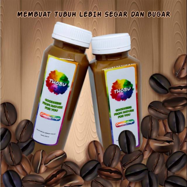 

Minuman THOBU Cappucino Ginger Khusus Order Menggunakan Gojek & Grab