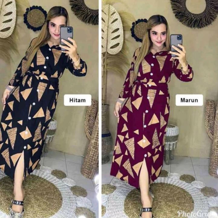 Dijamin Miring harga.. BAJU DASTER WANITA MODEL TERBARU/DASTER ANDIN MODEL GAMIS LENGAN PANJANG