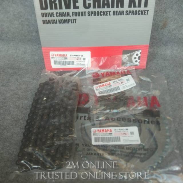RANTAI GEAR SET VIXION OLD ORI YGP 3C1-W001A-20