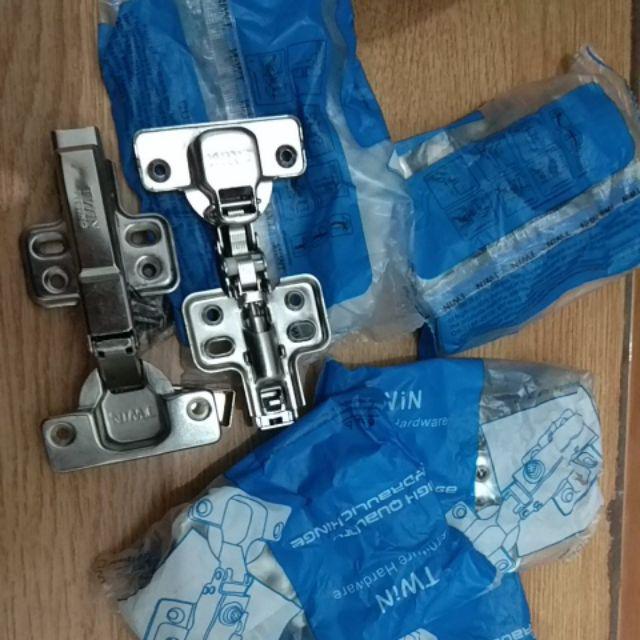 Engsel Sendok Aksesoris Furniture Type Lurus Slow Motion Soft Close Harga 1 Pasang