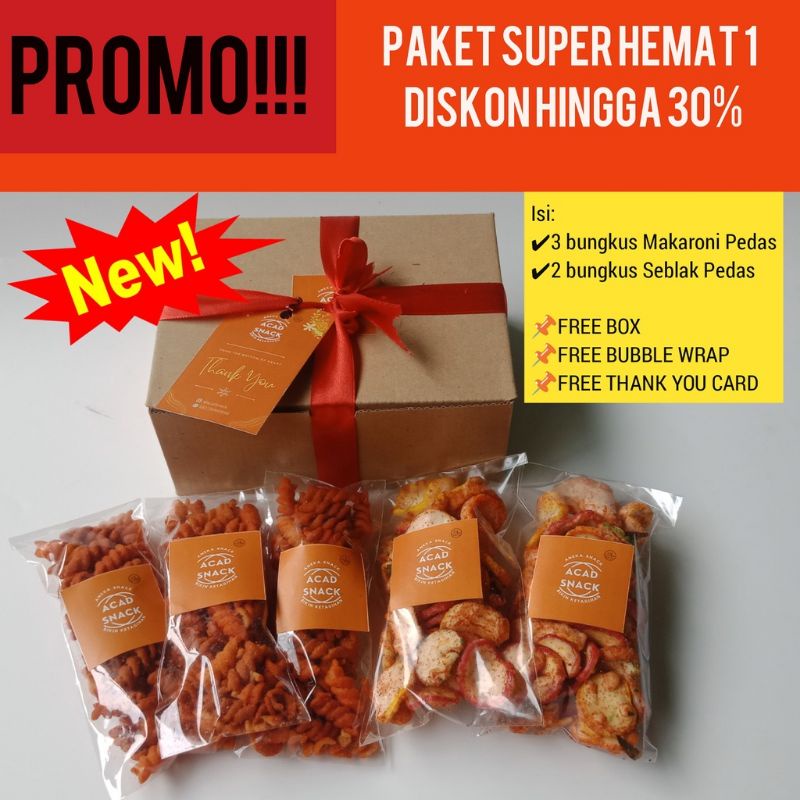 

BARU!PAKET SUPER HEMAT MAKARONI SEPIRAL PEDAS DAN KERUPUK SEBLAK BANTAT GEPREK SUPER PEDAS Berat : 150 Gram