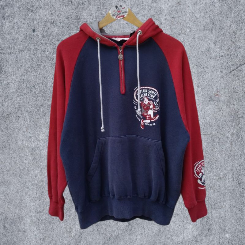 Vintage Hoodie captain santa original japan