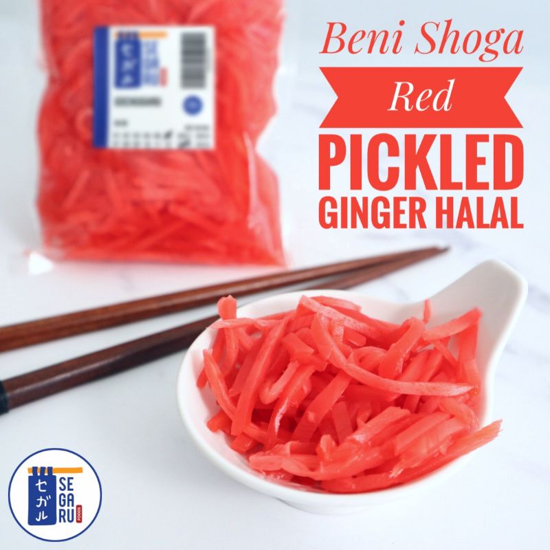 Benishoga Acar Jahe Jepang - Beni Shoga Halal