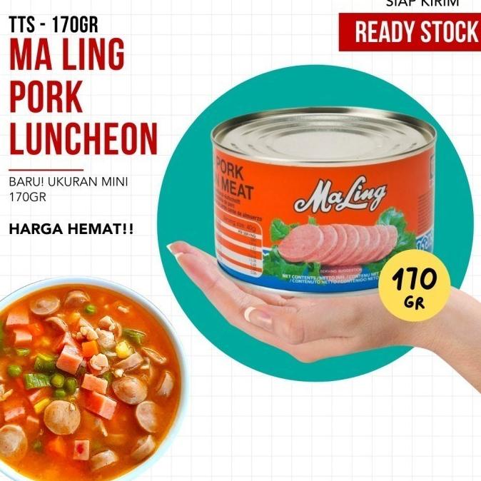 

[COD] TTS - Ma Ling Pork Luncheon Ukuran Mini - 170 gr [COD]
