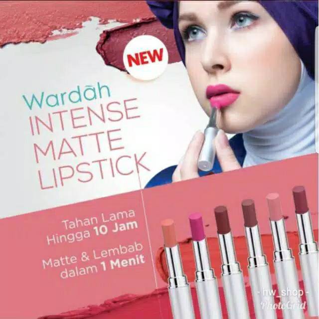 Wardah Intense Matte Lipstick Original . Wardah Lipstick Original . Lipstick Original