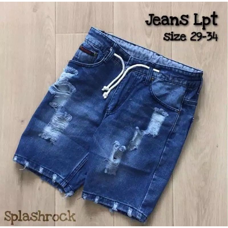 Celana Jeans Pendek Robek / Ripped jeans shortpants