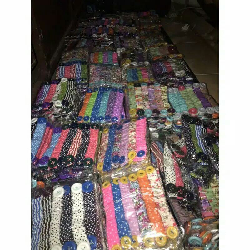 Termurah konektor hijab // Konektor kain kancing perbiji