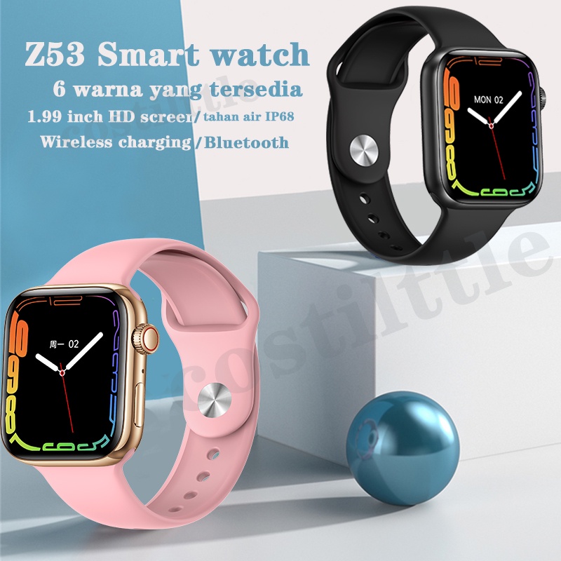 New ORI IWO SERIES 7 Z53/Z37 Smart Watch 1.99HD wallpaper custom Heart Rate blood pressure monitor