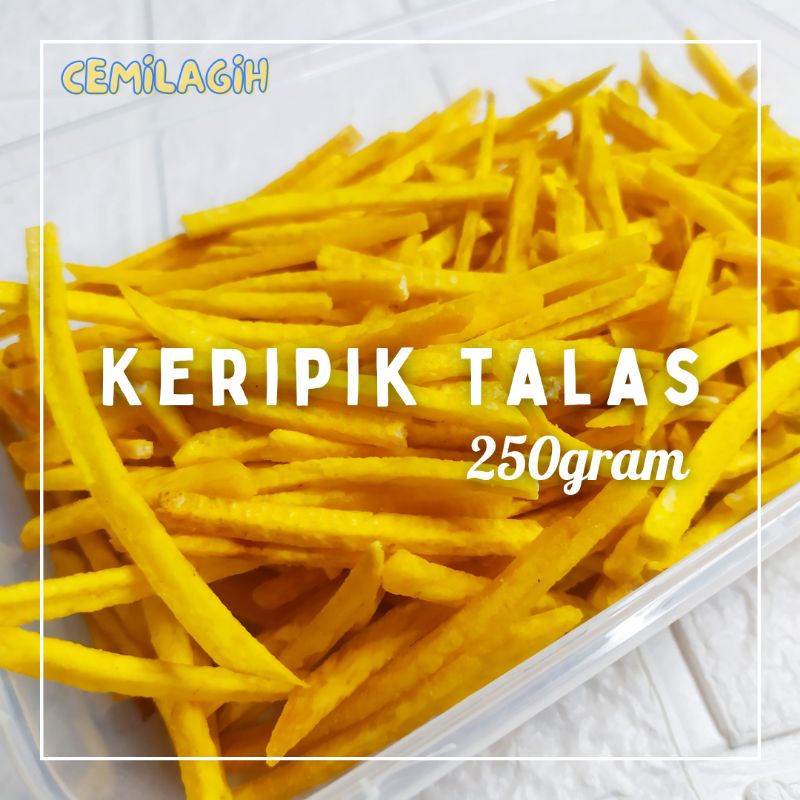 KERIPIK TALAS 250gram