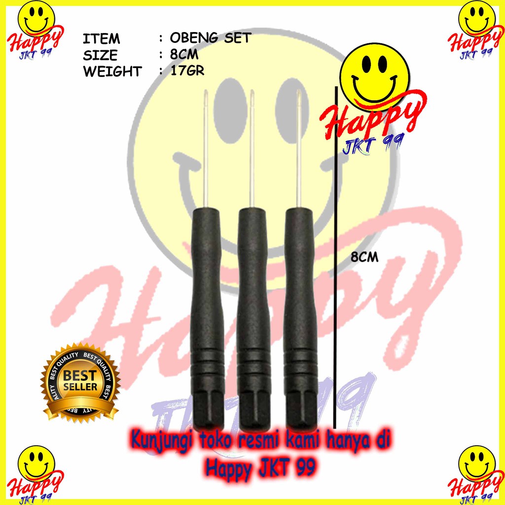 [ HAPPY JKT 99 ] OBENG SET FOR IPHONE MINI KECIL OPENING TOOL 8IN1 8 IN 1 ORIGINAL