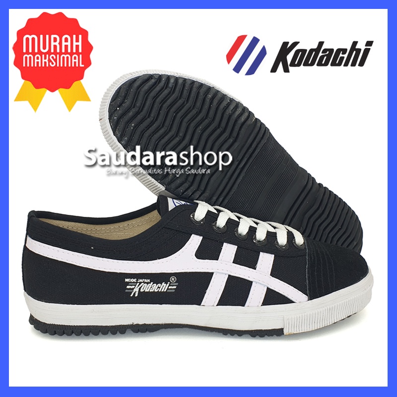 Sepatu Kodachi 8172 Hitam lis Putih / Sepatu Kodachi 8172 / Kodachi Hitam