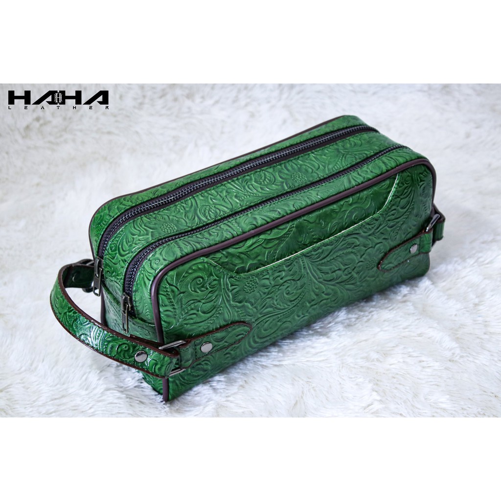 Pouch LOVIO Kulit Asli Handbag Hand Bag Clucth kulit Cewek Cowok Laki Perempuan Pria Wanita