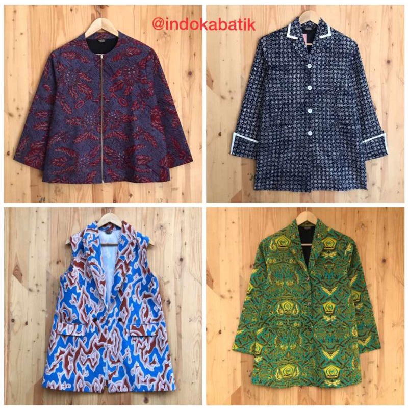 Jasa Jahit by Indoka Batik - Blouse / Outer / Kulot / Tunik / One Set / Blazer / Seragaman / Kebaya
