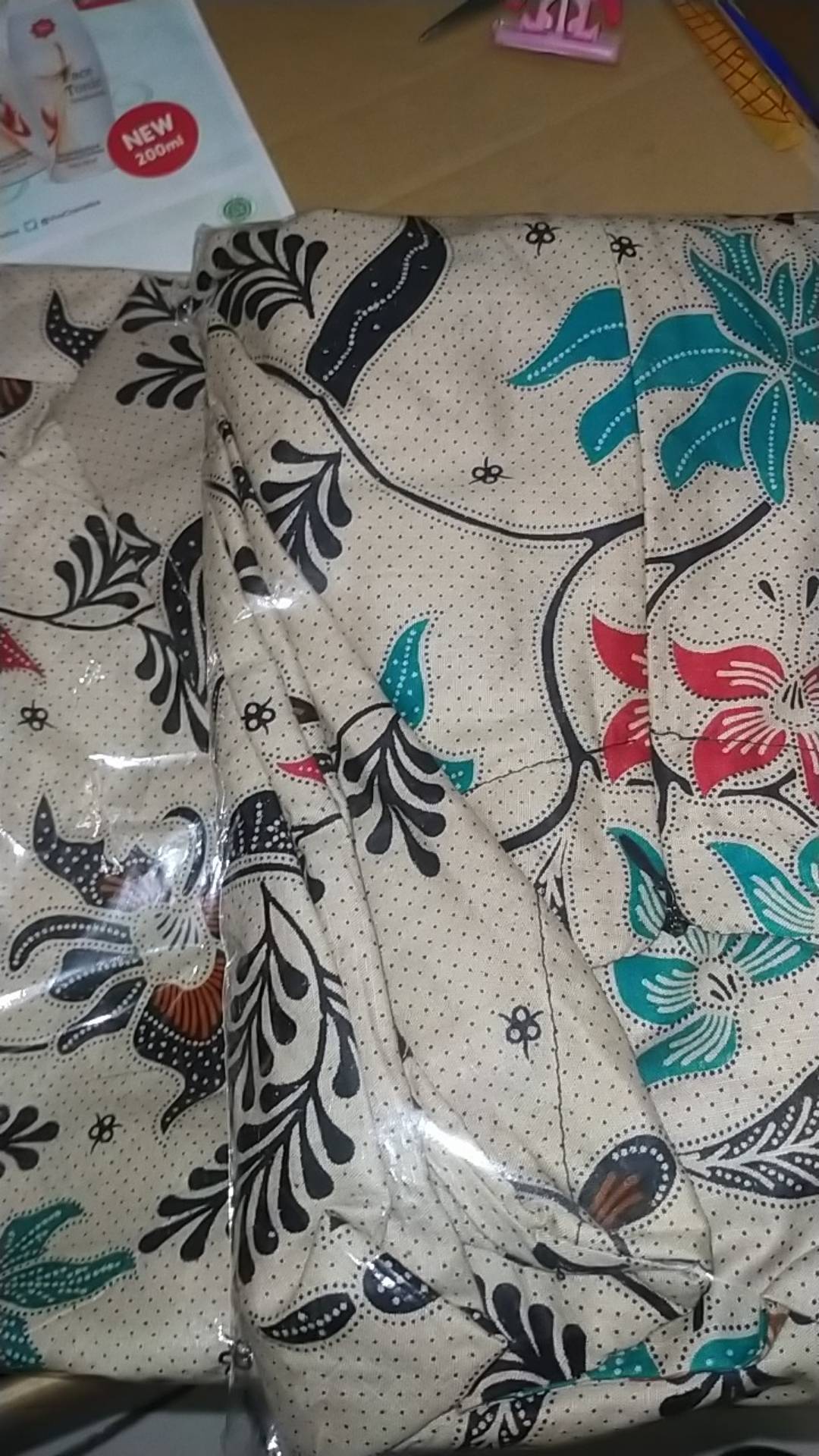 Arka Batik Hrb026 Kenongo Kemeja Hem Pendek Padi Pekalongan M L Xl Murah Keren Batik Pria Wajik Biru