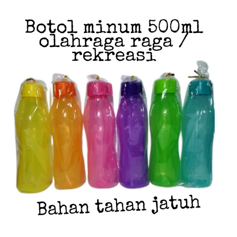Botol minum air bersih 600ml type botol evo