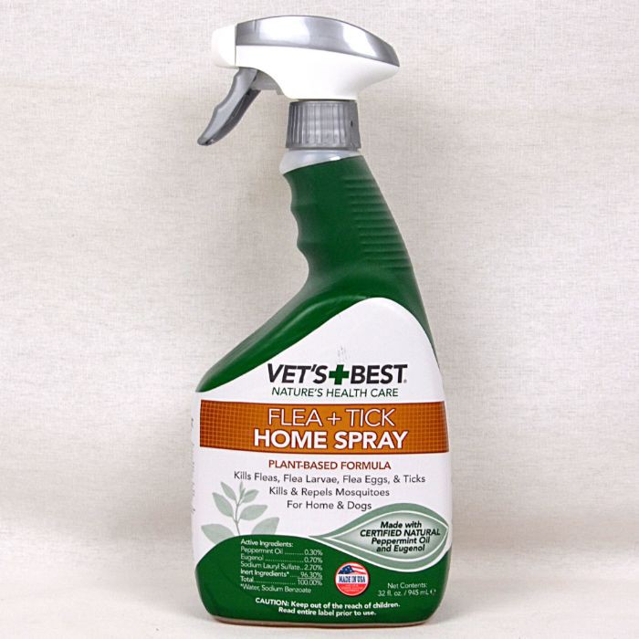 

VETBEST Obat Kutu Anjing Area HOME Spray FLEA and Tick for Dog 946ml