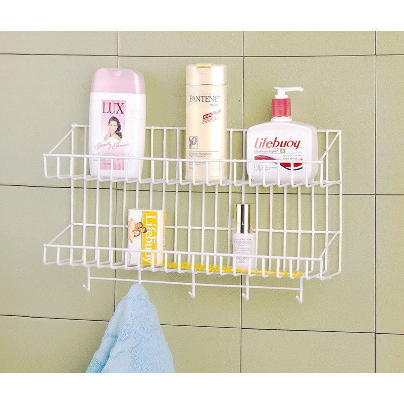  Rak  Tempat Sabun Shampoo Kamar  Mandi  Stainless Anti  Karat  