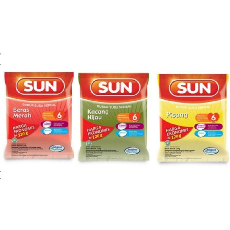 SUN bubur bayi 120gr