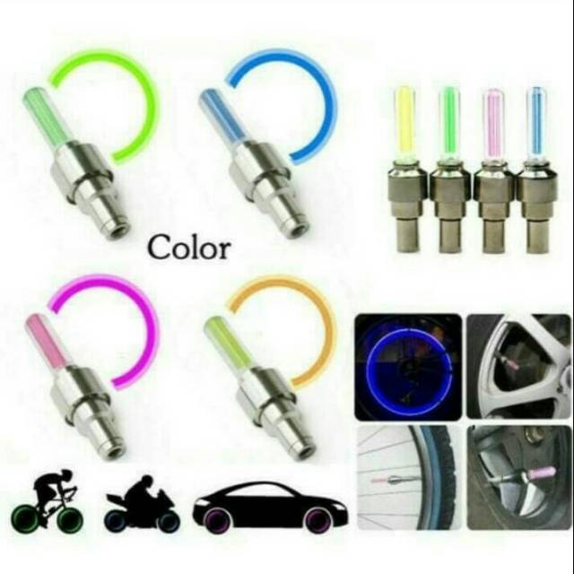 Lampu Sepeda led cop pentil sepasnng sepeda