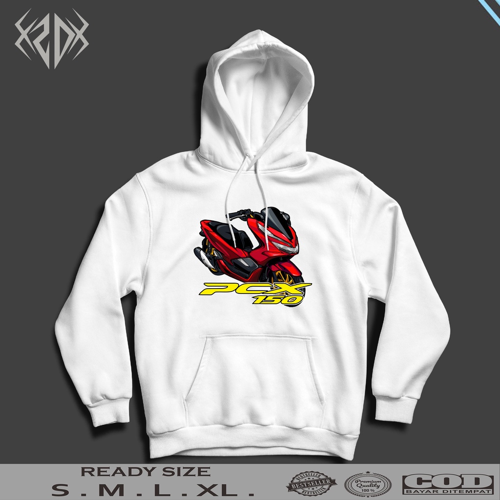 HOODIE HONDA PCX 150 / JAKET PRIA / HOODIE PRIA / JAKET KEREN